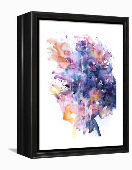 In A Single Moment All Her Greatness Collapsed-Agnes Cecile-Framed Stretched Canvas