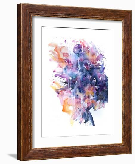 In A Single Moment All Her Greatness Collapsed-Agnes Cecile-Framed Premium Giclee Print