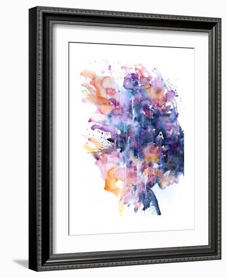 In A Single Moment All Her Greatness Collapsed-Agnes Cecile-Framed Premium Giclee Print