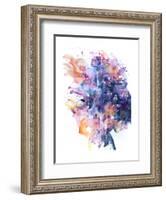 In A Single Moment All Her Greatness Collapsed-Agnes Cecile-Framed Art Print