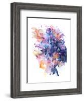 In A Single Moment All Her Greatness Collapsed-Agnes Cecile-Framed Art Print