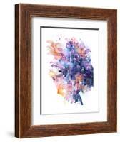 In A Single Moment All Her Greatness Collapsed-Agnes Cecile-Framed Art Print