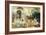 In a Village at El Biar, Algiers-Frederick Arthur Bridgman-Framed Giclee Print