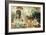 In a Village at El Biar, Algiers-Frederick Arthur Bridgman-Framed Giclee Print