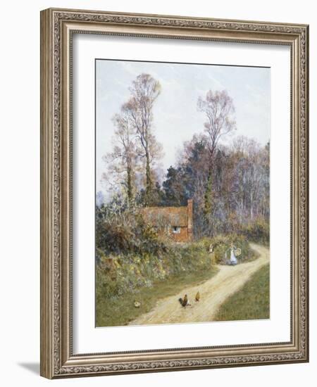 In a Witley Lane-Helen Allingham-Framed Giclee Print