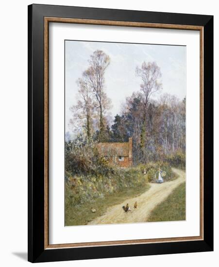 In a Witley Lane-Helen Allingham-Framed Giclee Print