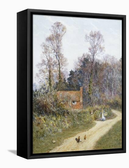 In a Witley Lane-Helen Allingham-Framed Premier Image Canvas