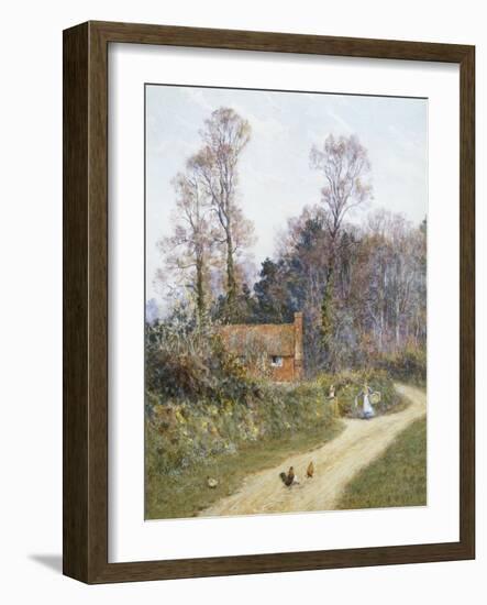 In a Witley Lane-Helen Allingham-Framed Premium Giclee Print