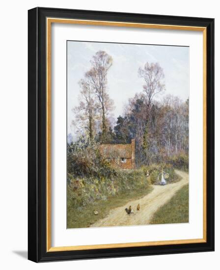 In a Witley Lane-Helen Allingham-Framed Premium Giclee Print