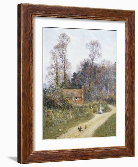 In a Witley Lane-Helen Allingham-Framed Giclee Print