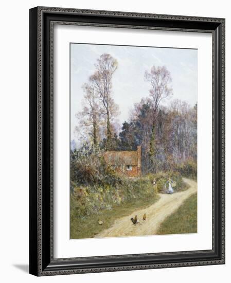 In a Witley Lane-Helen Allingham-Framed Giclee Print