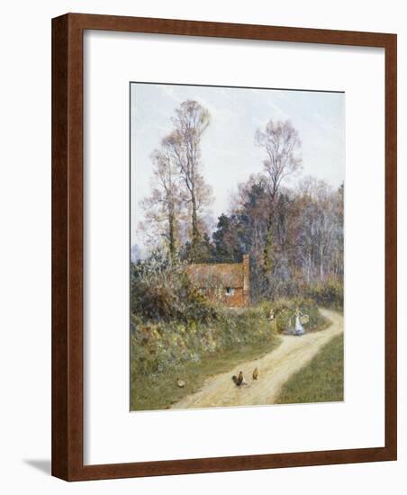 In a Witley Lane-Helen Allingham-Framed Giclee Print