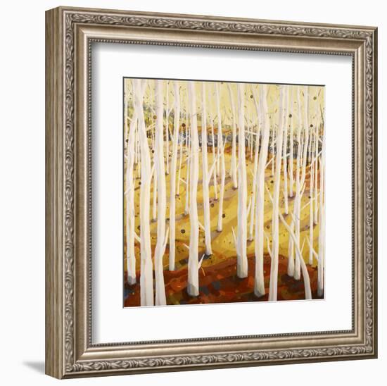 In A Yellow Wood-Jean Cauthen-Framed Art Print