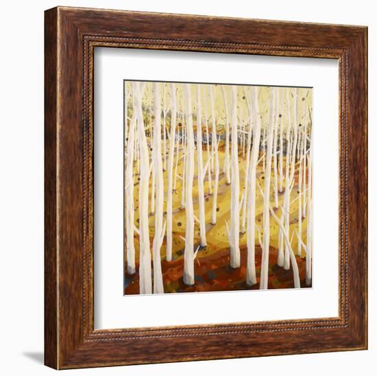 In A Yellow Wood-Jean Cauthen-Framed Art Print