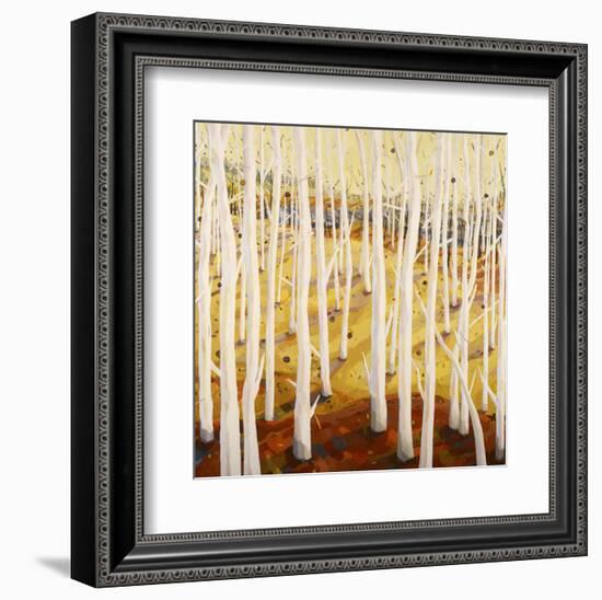 In A Yellow Wood-Jean Cauthen-Framed Art Print