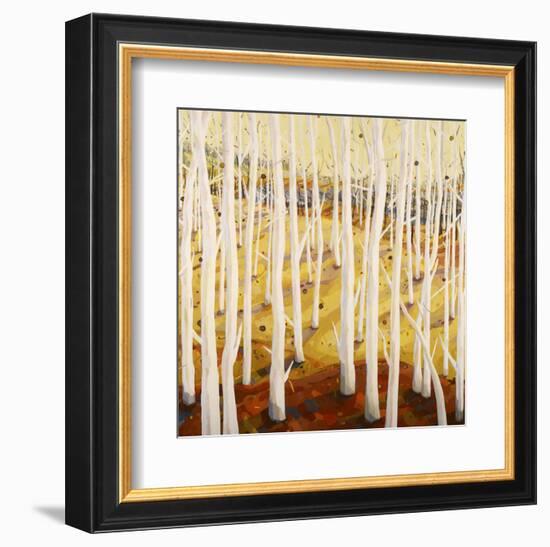 In A Yellow Wood-Jean Cauthen-Framed Art Print