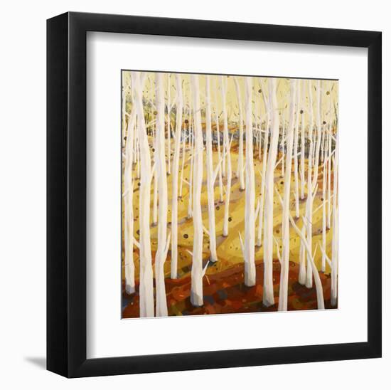 In A Yellow Wood-Jean Cauthen-Framed Art Print