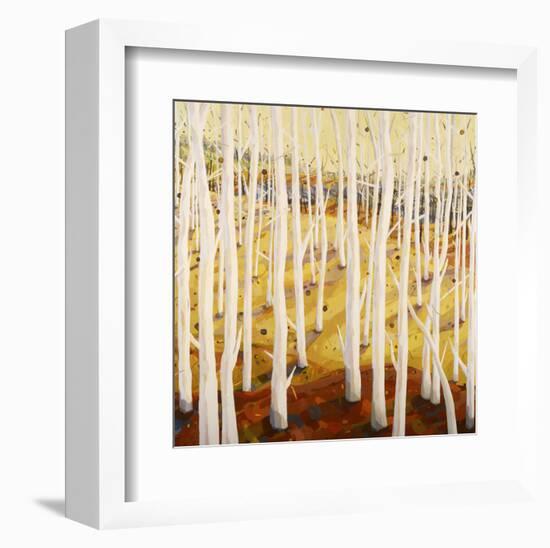 In A Yellow Wood-Jean Cauthen-Framed Art Print