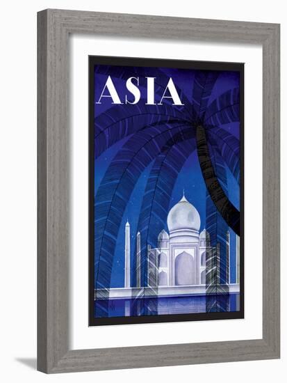 In Agra-Frank Mcintosh-Framed Art Print