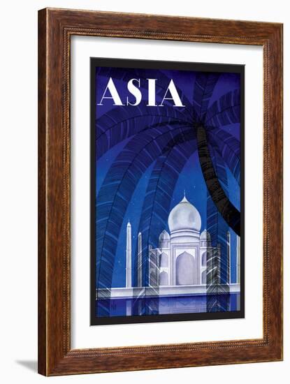 In Agra-Frank Mcintosh-Framed Art Print