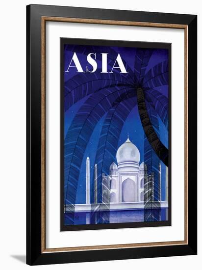 In Agra-Frank Mcintosh-Framed Art Print