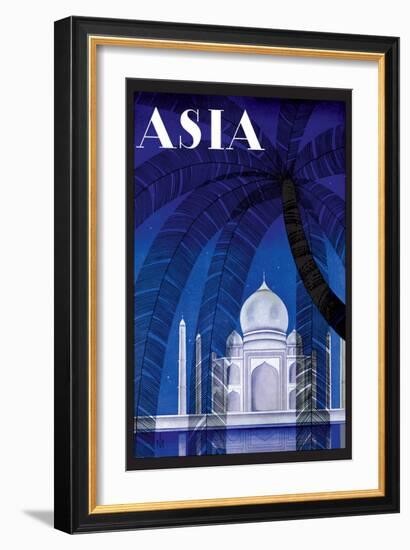 In Agra-Frank Mcintosh-Framed Art Print