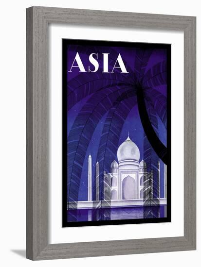 In Agra-Frank Mcintosh-Framed Art Print