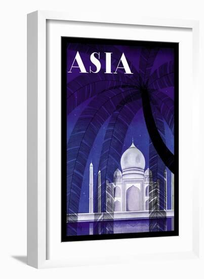 In Agra-Frank Mcintosh-Framed Art Print