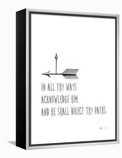 In All Thy Ways-Natasha Wescoat-Framed Premier Image Canvas