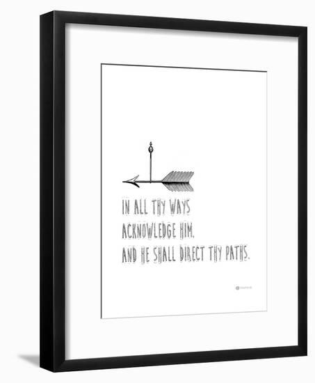 In All Thy Ways-Natasha Wescoat-Framed Giclee Print