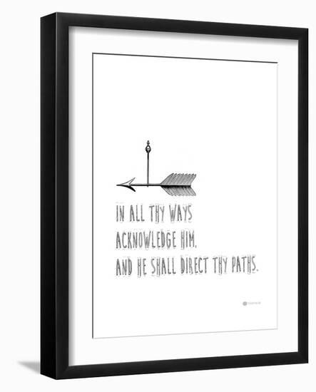 In All Thy Ways-Natasha Wescoat-Framed Giclee Print