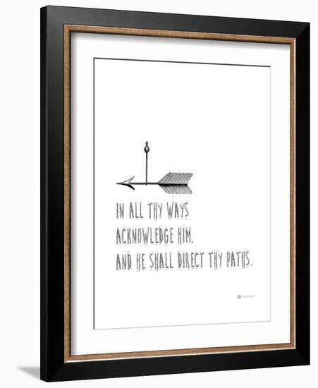 In All Thy Ways-Natasha Wescoat-Framed Giclee Print