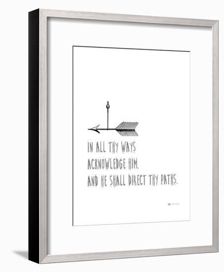 In All Thy Ways-Natasha Wescoat-Framed Giclee Print