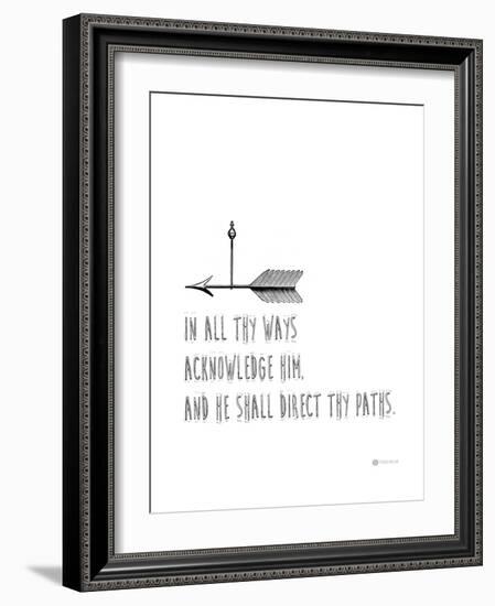 In All Thy Ways-Natasha Wescoat-Framed Giclee Print