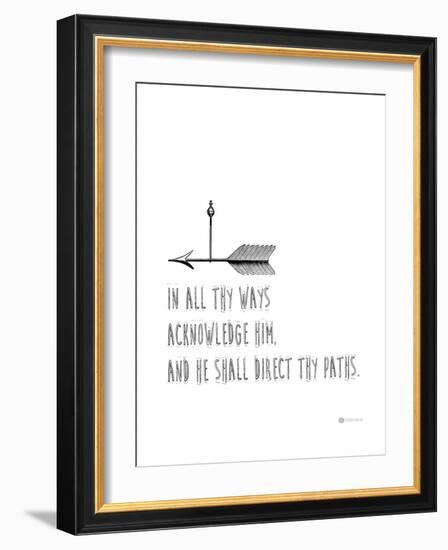 In All Thy Ways-Natasha Wescoat-Framed Giclee Print