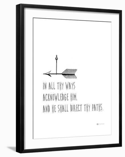 In All Thy Ways-Natasha Wescoat-Framed Giclee Print