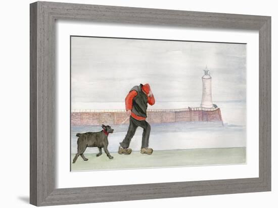 In all Weather, 2018-Gillian Lawson-Framed Giclee Print