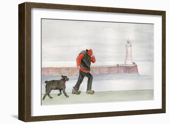 In all Weather, 2018-Gillian Lawson-Framed Giclee Print