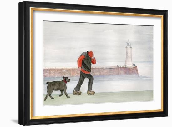 In all Weather, 2018-Gillian Lawson-Framed Giclee Print