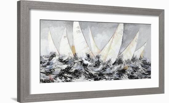 In Alto Mare-Luigi Florio-Framed Art Print