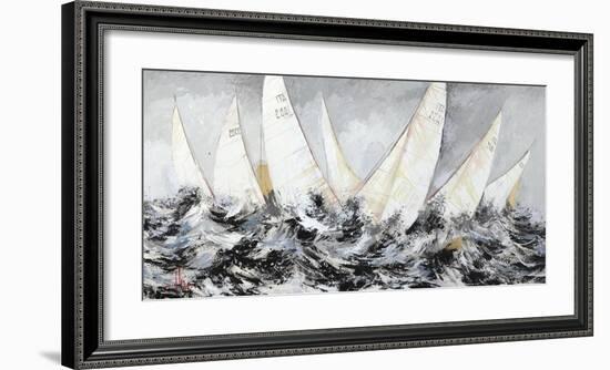 In Alto Mare-Luigi Florio-Framed Art Print