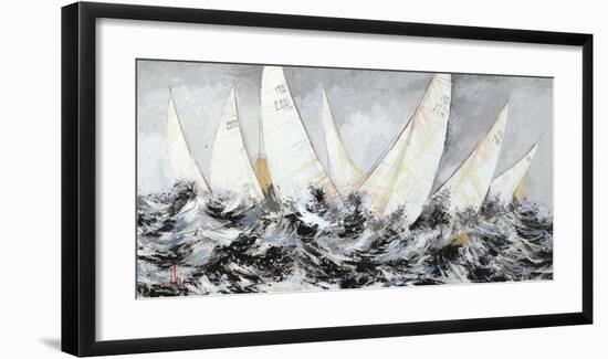 In Alto Mare-Luigi Florio-Framed Art Print