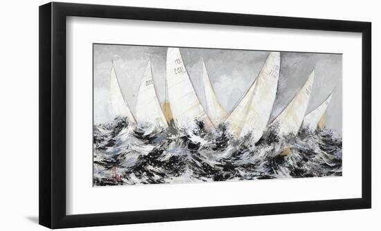 In Alto Mare-Luigi Florio-Framed Art Print