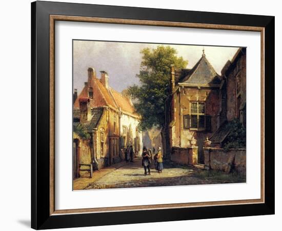 In Amsterdam-Willem Koekkoek-Framed Giclee Print