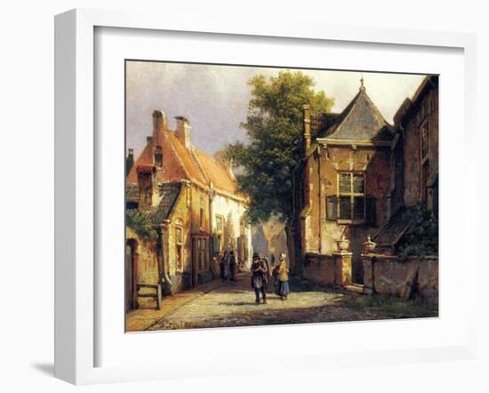 In Amsterdam-Willem Koekkoek-Framed Giclee Print