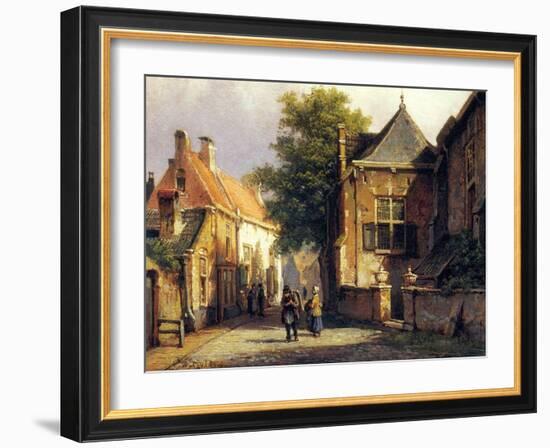 In Amsterdam-Willem Koekkoek-Framed Giclee Print