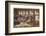 In an Australian Sheep Shearing Shed-Percy F.s. Spence-Framed Photographic Print