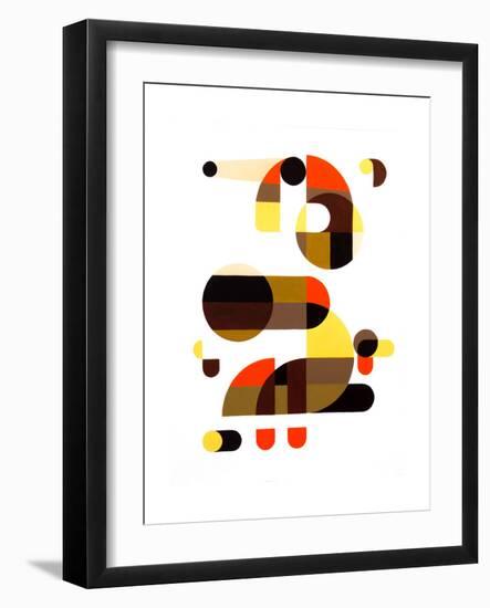 In and Out-Antony Squizzato-Framed Art Print