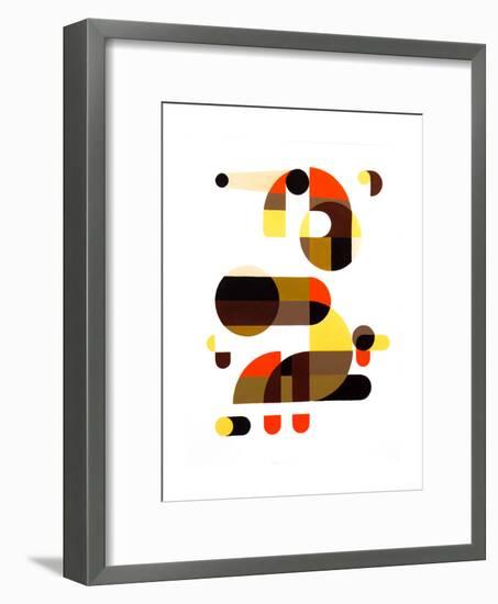 In and Out-Antony Squizzato-Framed Art Print