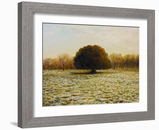 In Anticipation Of The Spring-kirilstanchev-Framed Art Print